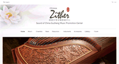 Desktop Screenshot of chinesezither.net